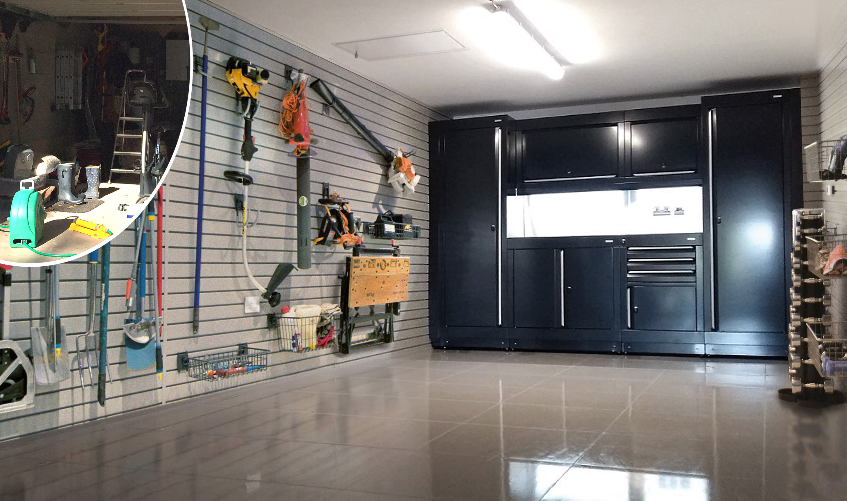 Дизайн интерьера гаража в доме | Блог sapsanmsk.ruStudio