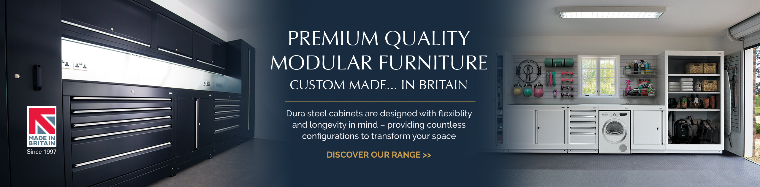 Premium quality modular furniture, custom made in Britain